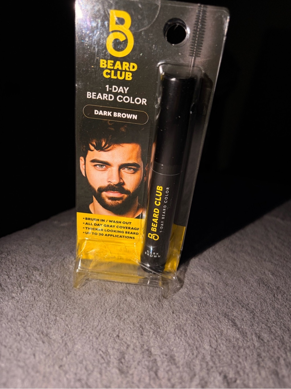 1-Day Beard Color – Dark Brown